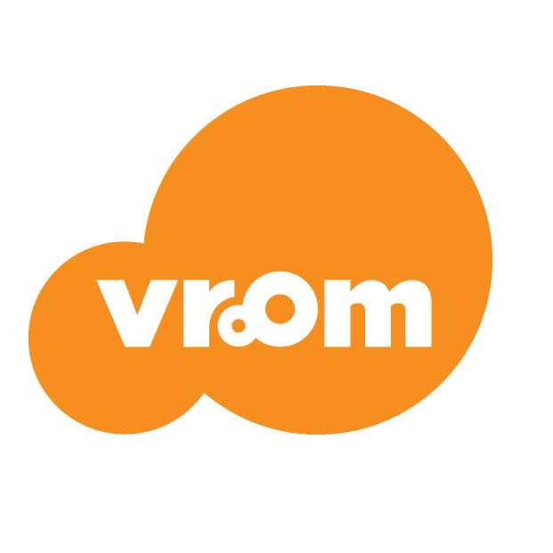 Orange vroom logo